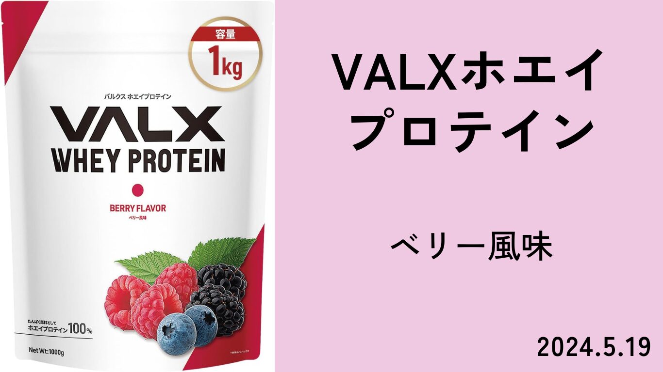 VALX WHEY PROTEIN ベリー 3000g VALX ホエイプロテイン（ベリー 